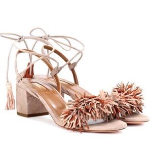 🌟SALE Aquazzura Wild Things City Sandals 38.5